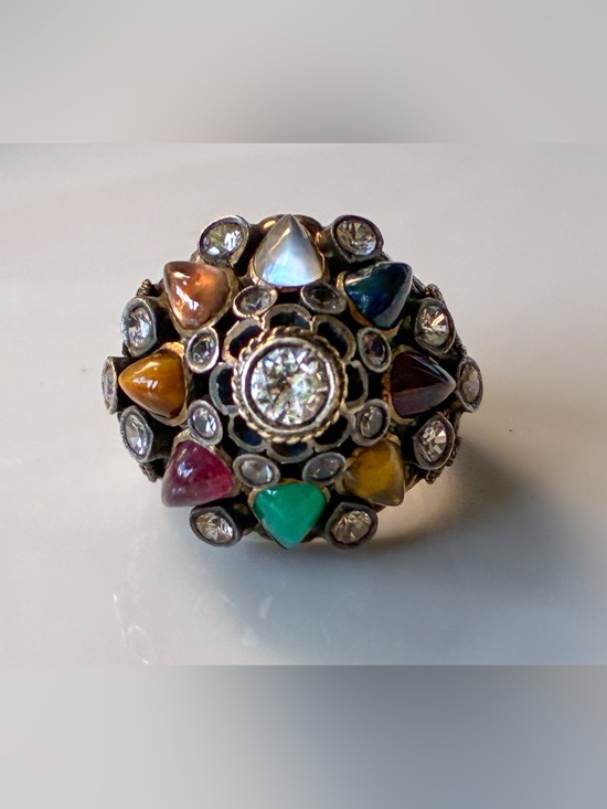 Antique Jewelry - RARE Antique Thai Princess (Harem) Ring | Historic